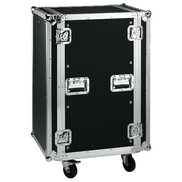 IGTEK - IMG STAGE LINE MR-720 FLIGHTCASE 20U IN LEGNO PER APPARECCHI RACK - 55X108X72 CM