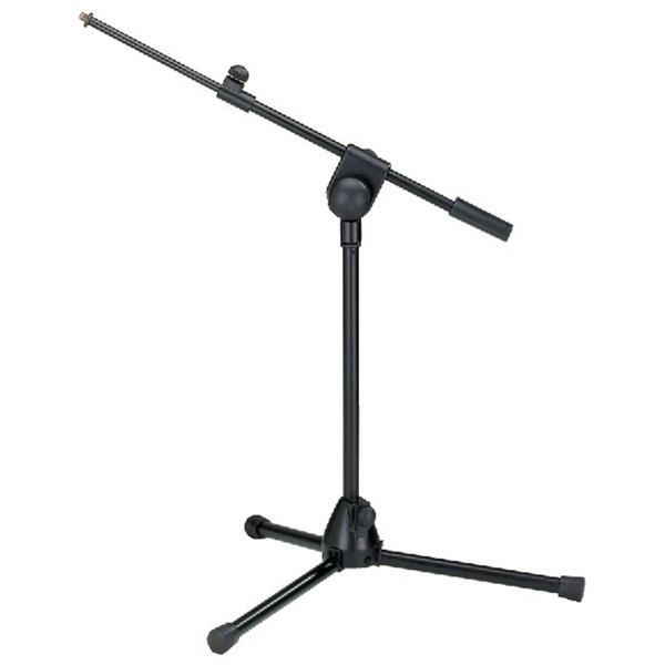 IGTEK - IMG STAGE LINE MS-20/SW STATIVO MICROFONO CON GIRAFFA ORIENTABILE NERO H56-100CM