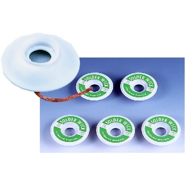 IGTEK - MONACOR MSR-20 SET 5 BOBINE 1,5METRI X 2MM TRECCIA DISSALDANTE PER DISSALDARE