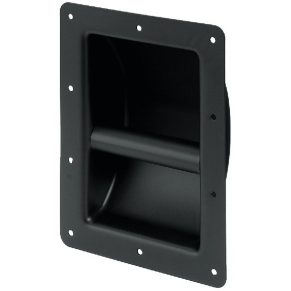 IGTEK - MONACOR MZF-8304 MANIGLIA INCASSO ACCIAIOX CASSA ACUSTICA PESANTE 16X22X5,5CM