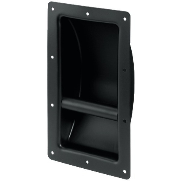 IGTEK - MONACOR MZF-8305 MANIGLIA INCASSO ACCIAIOX CASSA ACUSTICA PESANTE 16X28X6,9CM