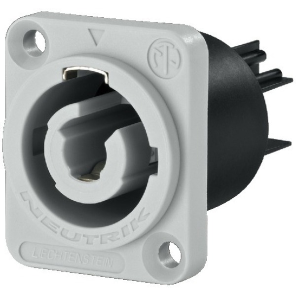 IGTEK - NEUTRIK NAC-3MPB1  PRESA DA PANNELLO USCITA POWERCON NEUTRIK RETE ELETTRICA 20A