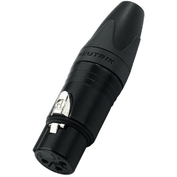 IGTEK - NEUTRIK NC-3FXXB CONNETTORE XLR FEMMINA NEUTRIK 3 POLI VERSIONE ALTA QUALIT