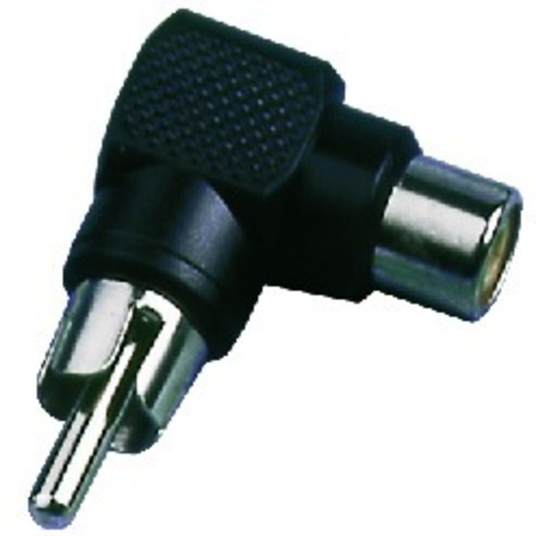 IGTEK - MONACOR NTA-103 ADATTATORE RCA ANGOLARE - MASCHIO RCA SU FEMMINA RCA