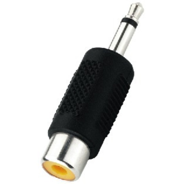 IGTEK - MONACOR NTA-194 ADATTATORE JACK MONO MASCHIO 6,3 MM SU RCA FEMMINA