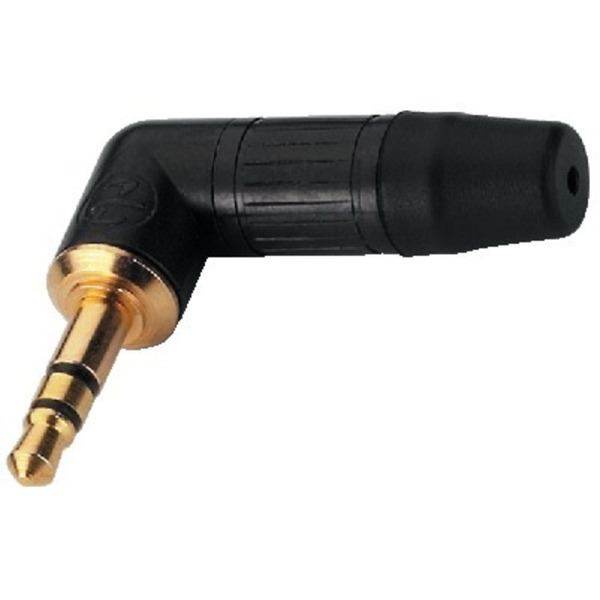 IGTEK - NEUTRIK NTP-3RCB CONNETTORE JACK 3,5MM ANGOLATO STEREO NEUTRIK - NERO