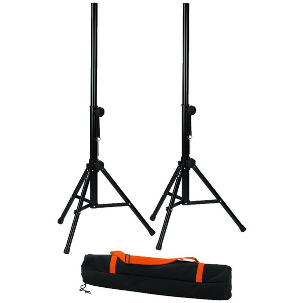 IGTEK - IMG STAGE LINE PAST-125SET SET COPPIA STATIVI PER CASSE ACUSTICHE CON BORSA - DJ