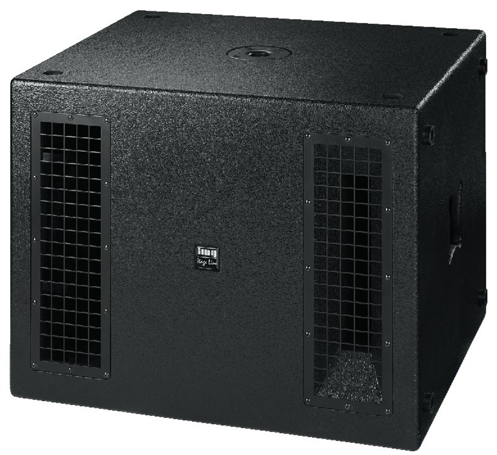 IGTEK - IMG STAGE LINE PSUB-18L SUBWOOFER AMPLIFICATO 46CM 800W DJ DISCO PROFESSIONALE