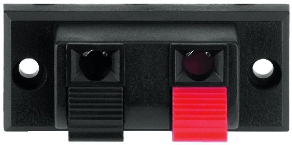 IGTEK - MONACOR PT-916 MORSETTIERA 2 POLI PER ALTOPARLANTI CASSA ACUSTICA HOME DJ IGTEK - MONACOR PT-916 MORSETTIERA 2 POLI PER ALTOPARLANTI CASSA ACUSTICA HOME DJ