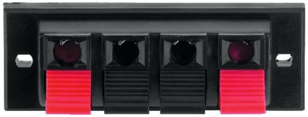 IGTEK - MONACOR PT-932 MORSETTIERA ALTOPARLANTI 4 POLI PER CASSA ACUSTICA HOME DJ IGTEK - MONACOR PT-932 MORSETTIERA ALTOPARLANTI 4 POLI PER CASSA ACUSTICA HOME DJ