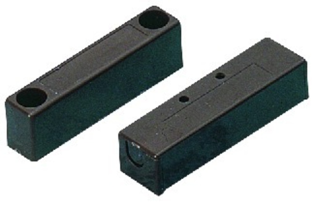 IGTEK - MONACOR SAS-4/BN CONTATTI REED DEVIATORE MAGNETICO MARRONE PER PORTE E FINESTRE