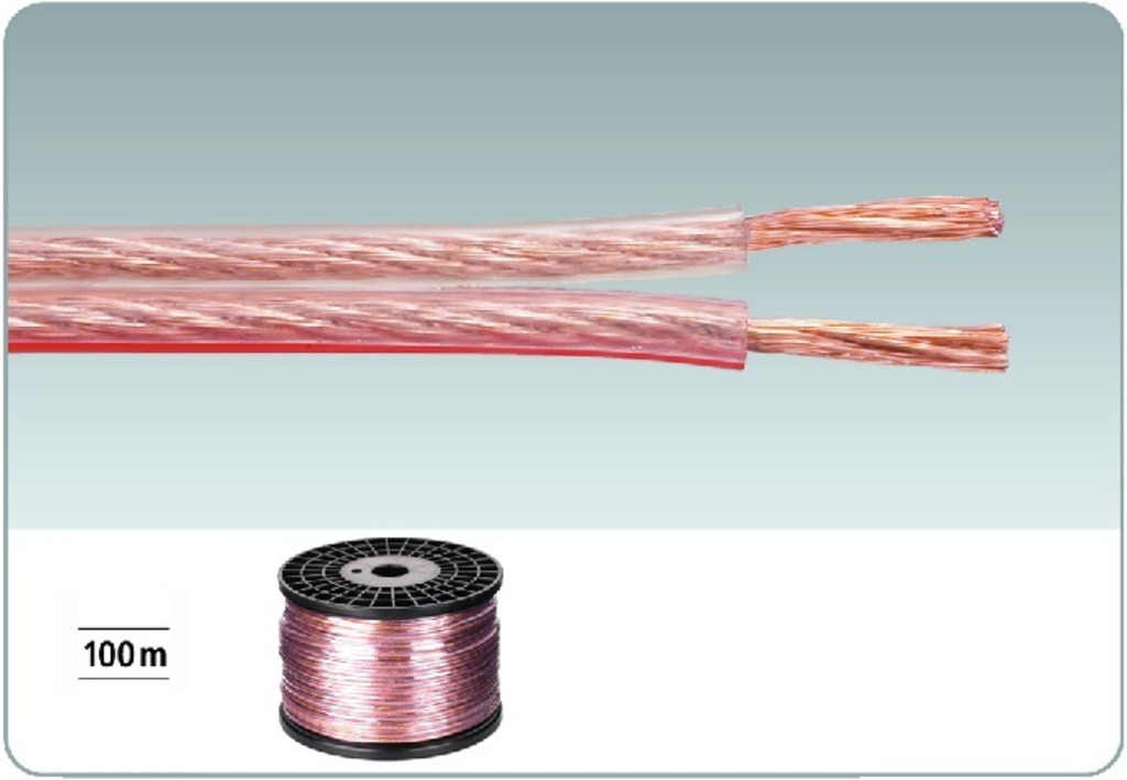 IGTEK - MONACOR SPC-115CA 1 METRO CAVO PER ALTOPARLANTI RIVESTITO IN RAME - 2 X 1,5MM2 IGTEK - MONACOR SPC-115CA 1 METRO CAVO PER ALTOPARLANTI RIVESTITO IN RAME - 2 X 1,5MM2