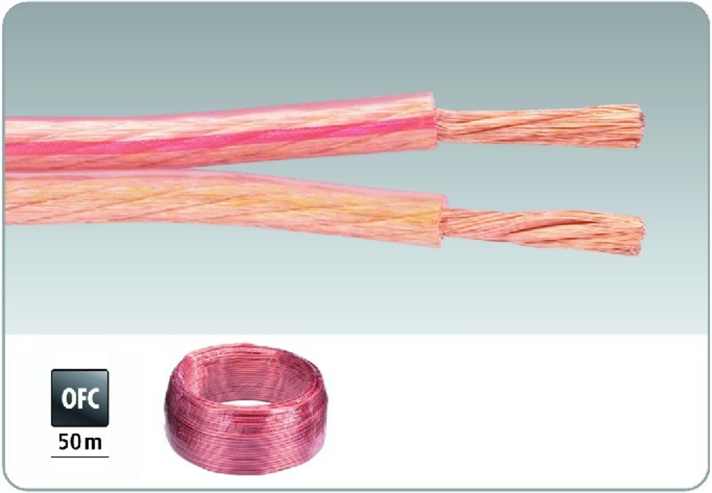IGTEK - MONACOR SPC-25 1 METRO CAVO PER ALTOPARLANTI IN RAME 2 X 2,5MM2 - ALTA QUALITA' IGTEK - MONACOR SPC-25 1 METRO CAVO PER ALTOPARLANTI IN RAME 2 X 2,5MM2 - ALTA QUALITA'