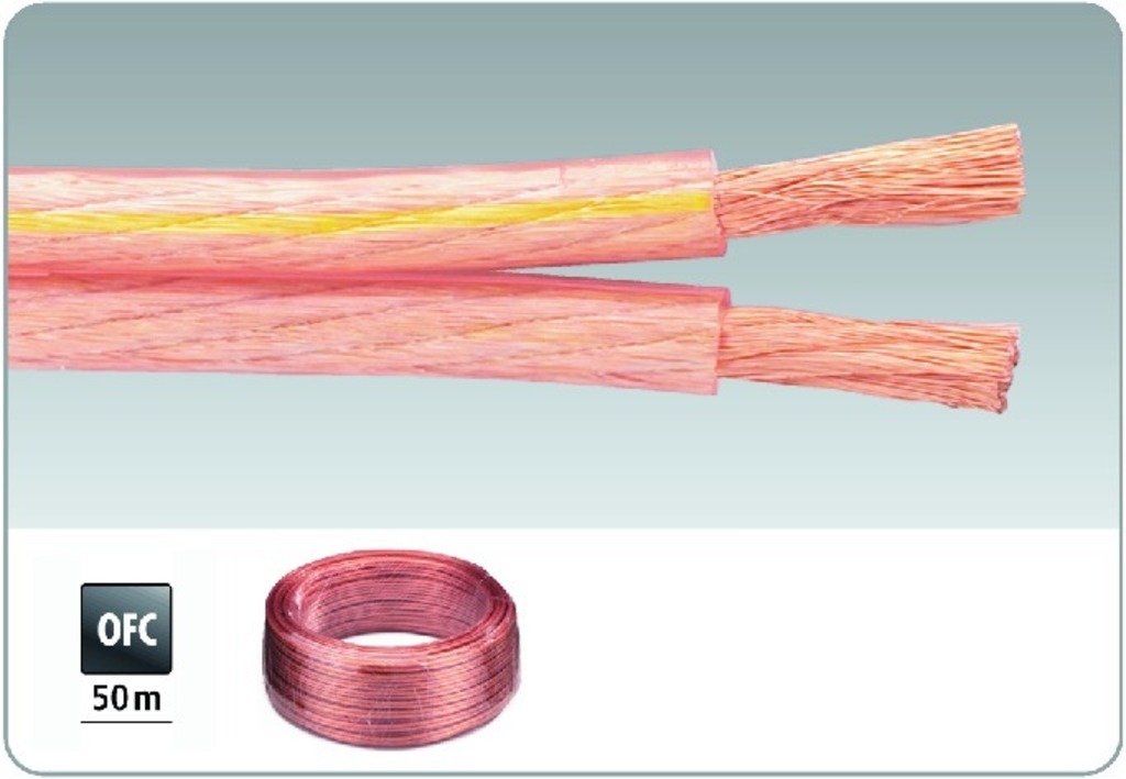 IGTEK - MONACOR SPC-40 1 METRO CAVO PER ALTOPARLANTI IN RAME 2 X 4 MM2 - ALTA QUALITA'