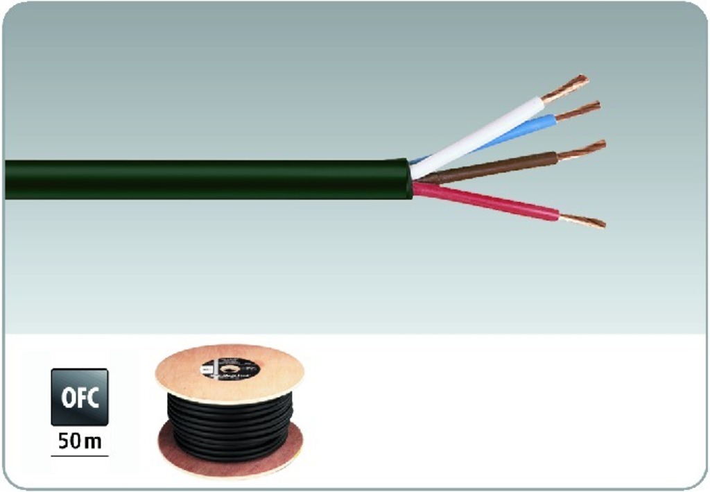 IGTEK - IMG STAGE LINE SPC-540/SW 1 METRO CAVO ALTOPARLANTI -TECNICA 100VOLT- 4 X 2,5MM2