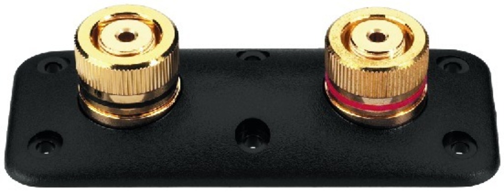 IGTEK - MONACOR ST-975GM MORSETTIERA PER ALTOPARLANTI HIGH-END AD AVVITARE - 2 POLI ORO