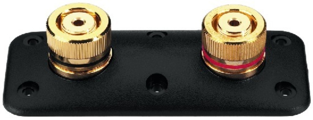 IGTEK - MONACOR ST-975GM MORSETTIERA PER ALTOPARLANTI HIGH-END AD AVVITARE - 2 POLI ORO