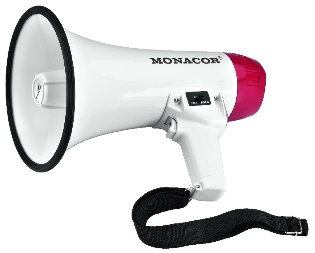IGTEK - MONACOR TM-10 MEGAFONO CON MICROFONO INTEGRATO - 90DB 10WATT VOLUME REGOLABILE