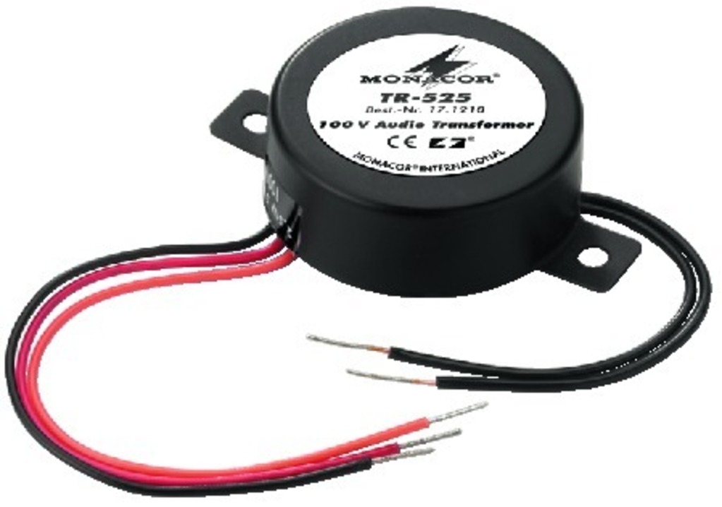 IGTEK - MONACOR TR-525 TRASFORMATORE TOROIDALE PER USCITA AUDIO 100V 2,5 5 WATT 4 OHM