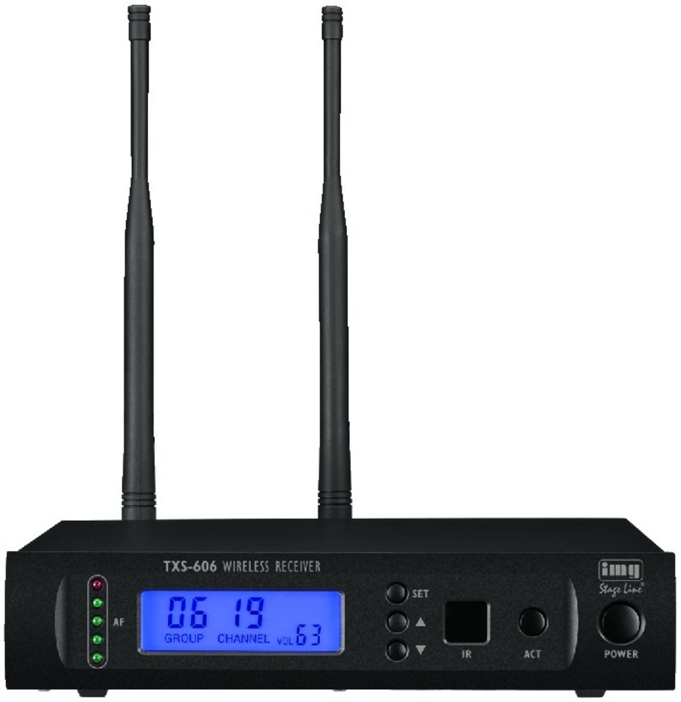 IGTEK - IMG STAGE LINE TXS-606 RICEVITORE MULTIFREQUENZA WIRELESS MICROFONO UHF 1000 CH