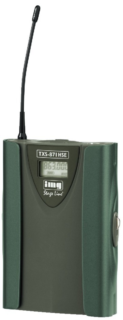 IGTEK - IMG STAGE LINE TXS-871HSE TRASMETTITORE UHF PER MICROFONO -863.125 > 864.875 MHZ