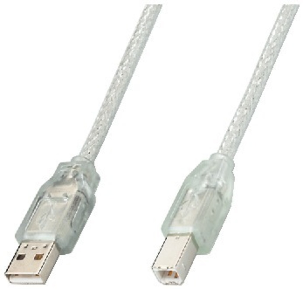 IGTEK - MONACOR USB-205AB CAVO USB 5METRI TIPO A SU TIPO B - SCHERMATO AD ALTA VELOCITA'