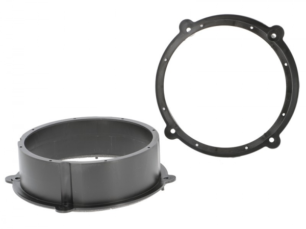 IGTEK - COPPIA SUPPORTI ADATTATORI ALTOPARLANTI 200 mm IN ABS AUDI TT '06>'14 ANTERIORE