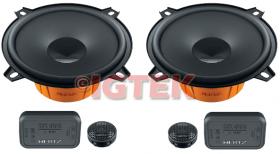 IGTEK - KIT 2 VIE COMPLETO HERTZ DSK130.3 120WATT 4OHM CON WOOFER 13CM + TW + CROSSOVER + ACCESSORI